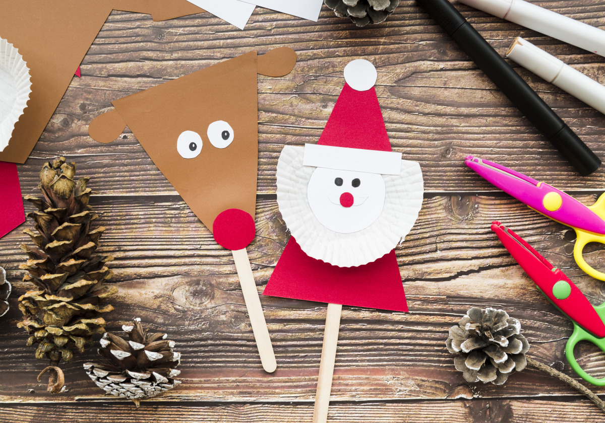 Mikulás kézműves foglalkozás